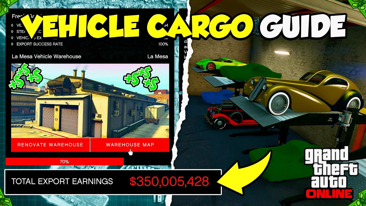 The ULTIMATE Solo Vehicle Cargo Warehouse Money Guide In GTA 5 Online 