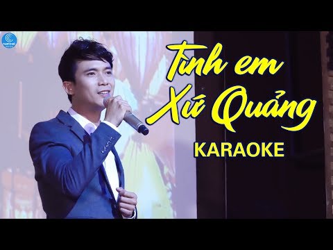 Video [KARAOKE] Tình Em Xứ Quảng - Lê Sang - youtube