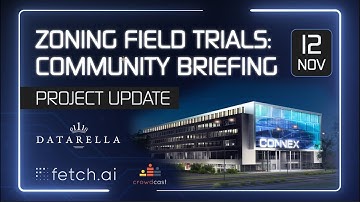 Field Zoning Trials | Crowdcast: Webinar and Q+A | Blockchain AI | Fetch.ai