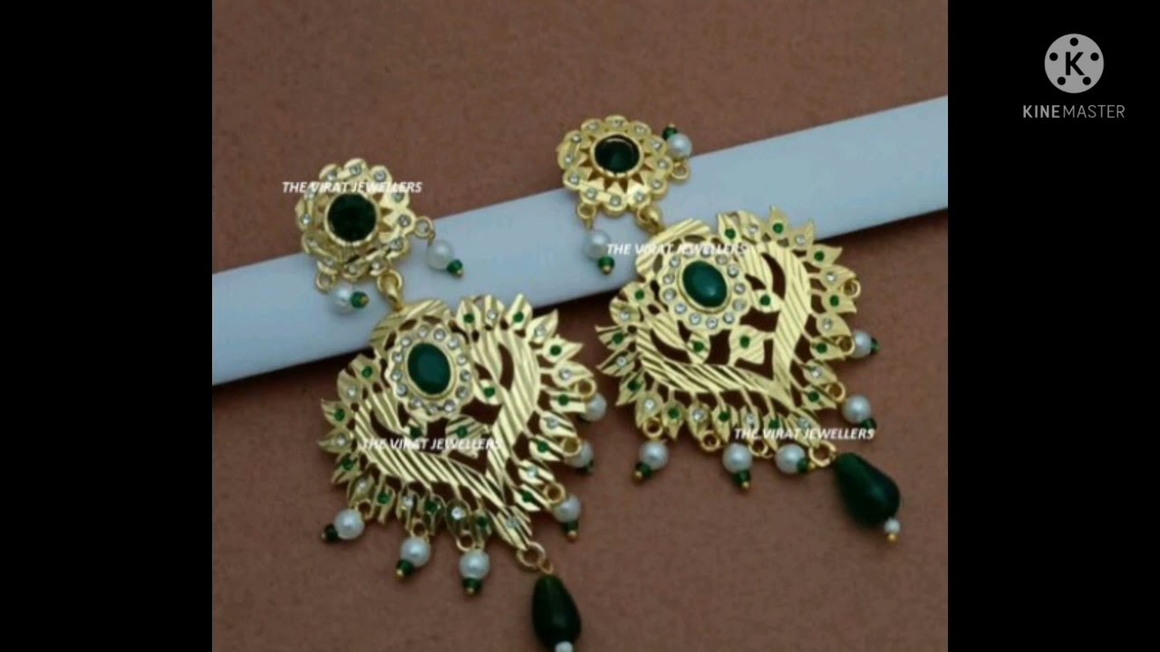 Buy 22Kt Classic Victorian Era Gold Earrings 76VG5209 Online from Vaibhav  Jewellers