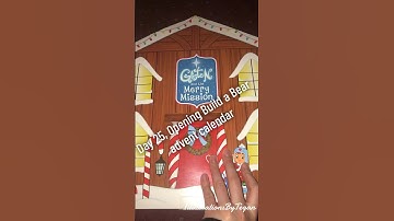 Day 25, opening Build a Bear advent calendar!🎅🏻. #buildabear #christmasday #shorts #calendar #xmas