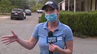 Creek Fire forces entire town of Auberry to evacuate to safety