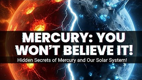 Mercury – The Smallest Planet with Big Secrets! 🪐  #mercury #sapce  #viral