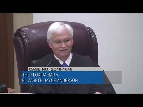 SC18-1646 The Florida Bar v. Elizabeth Jayne Anderson