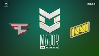 [4K] FaZe vs Natus Vincere - Map 2 Nuke - PGL Major Antwerp 2022