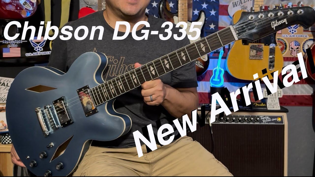 New Arrival Chibson DG 335 Pelham Blue - YouTube