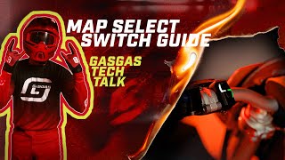 GASGAS Tech Talk - Choosing the right map: GASGAS offroad motorcycle map select switch guide