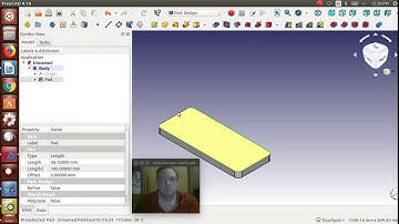 FreeCAD Wood Stool Modeling Project Part 1