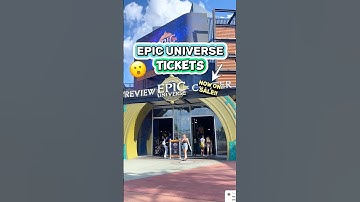 Epic Universe Tickets ON SALE NOW! 😮🎢 (Admission Cost & Details)