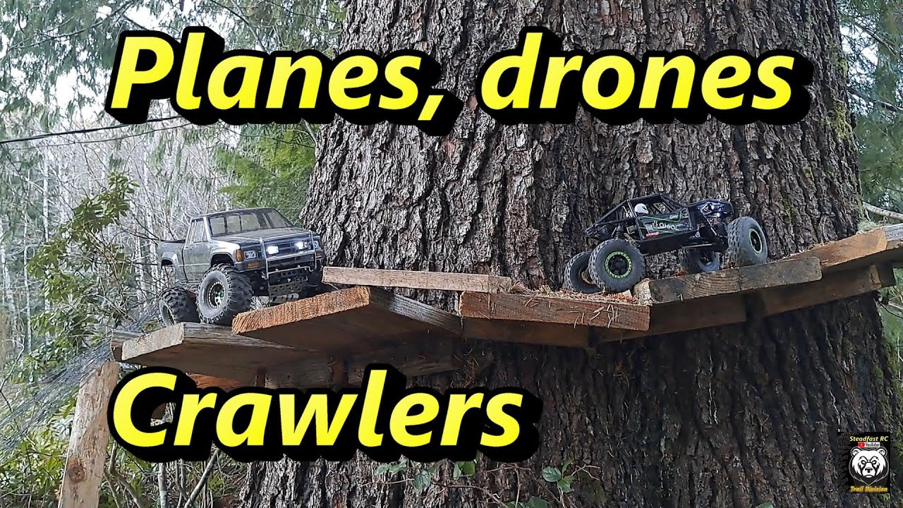 Plane crashes, Drones and Rock crawling!