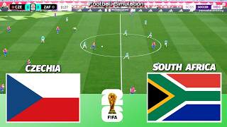 SCSS SOCCER - 🔴 LIVE | Czechia vs South Africa - FIFA World Cup 2026 | PES 21 Simulation