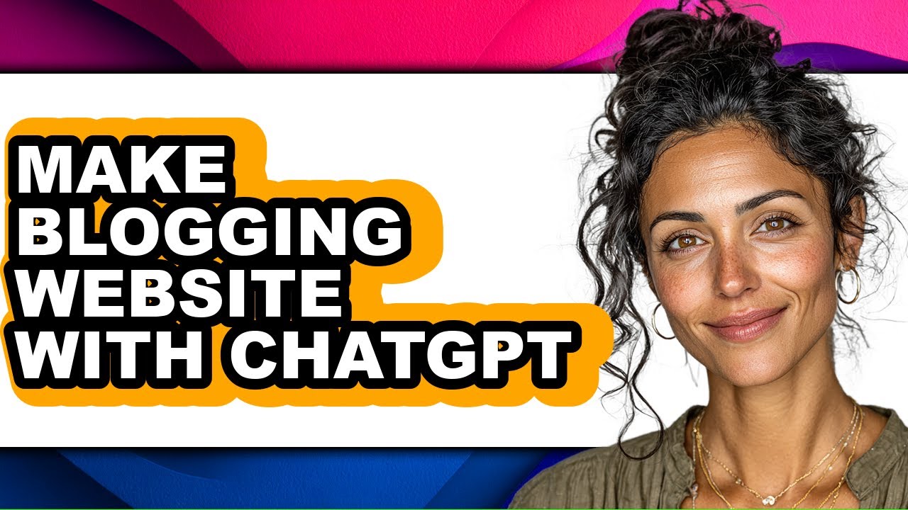 How to Make Blogging Website with Chatgpt (easy Method)
