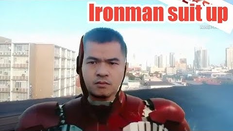 Ironman suit up