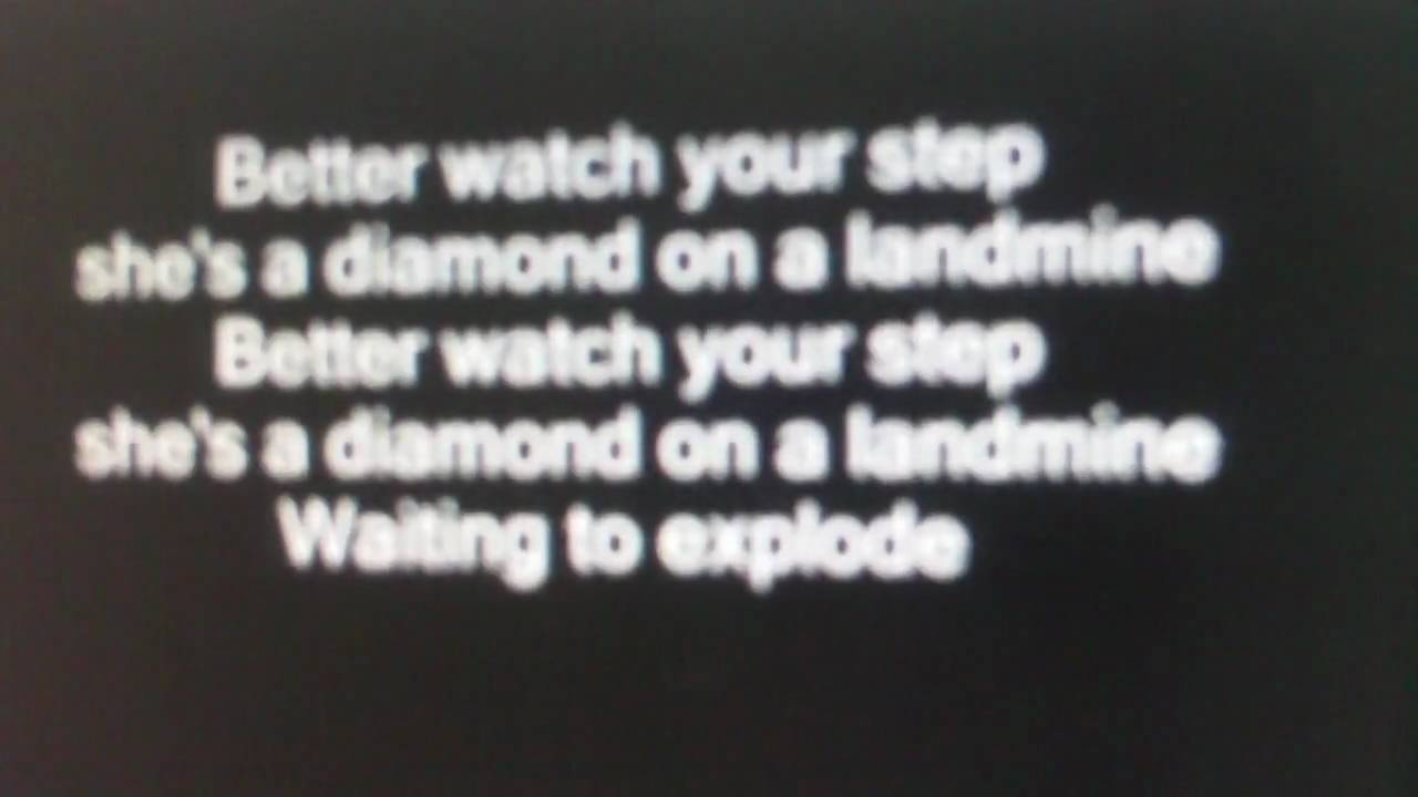 Billy Talent Diamond On A Landmine übersetzung Billy Talent : Diamond On A Landmine - YouTube