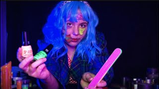 ASMR Zombie Nail Salon HALLOWEEN ROLEPLAY