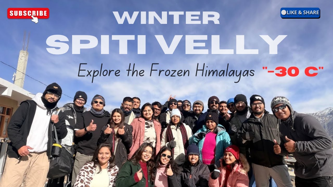 Winter Spiti Valley: Full Budget & Itinerary | How to Travel Kaza,Tabo,Key Monastery Solo Trip ladak