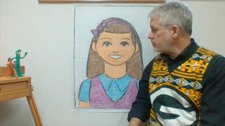 Mr. G's 2nd & 3rd grade self-portraits.