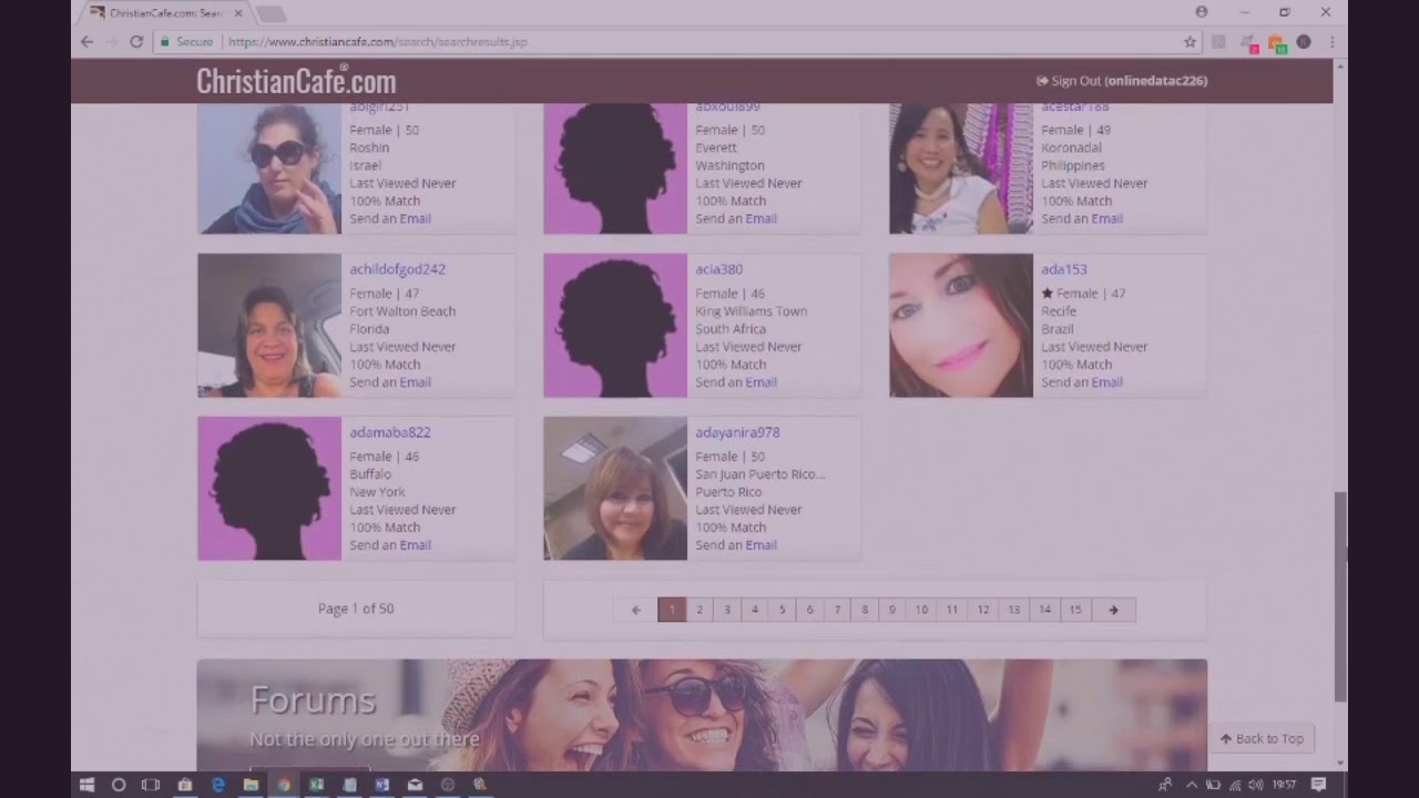 Review of Christiancafe com website for single Christians