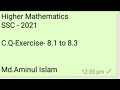 C.Q- Higher Mathematics