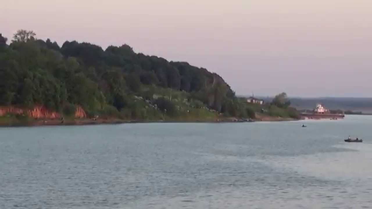 Впадение оки в волгу