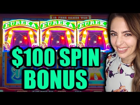 $20,000 IN EUREKA BLAST! $100/SPINS Land HANDPAY JACKPOT!