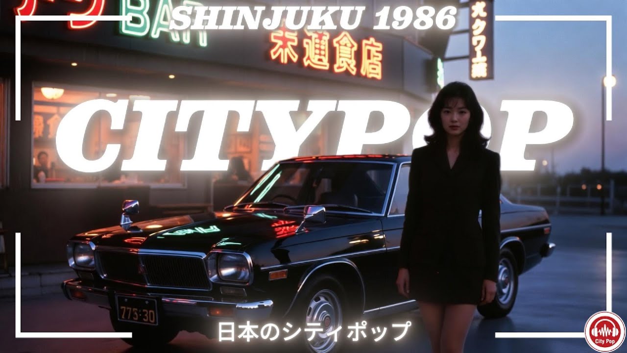 80s Japanese City Pop Playlist 📼 Shinjuku 1986 | 日本のシティポップ