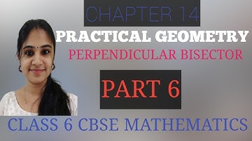 CHAPTER 14||PRACTICAL GEOMETRY||PART 6||CLASS 6||CBSE MATHEMATICS||Exercise 14.5