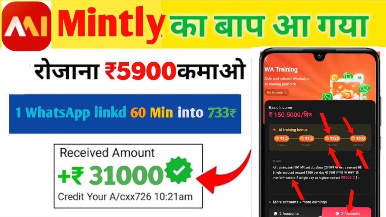 Go Share ka Baap | WhatsApp Earning app |No investment earning app | 6agin app se Earning kaise kare