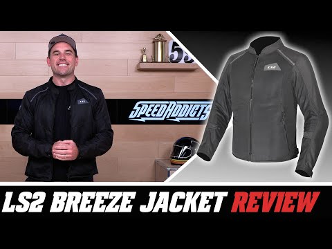 LS2 Breeze Womens Black Jacket - Speed Addicts