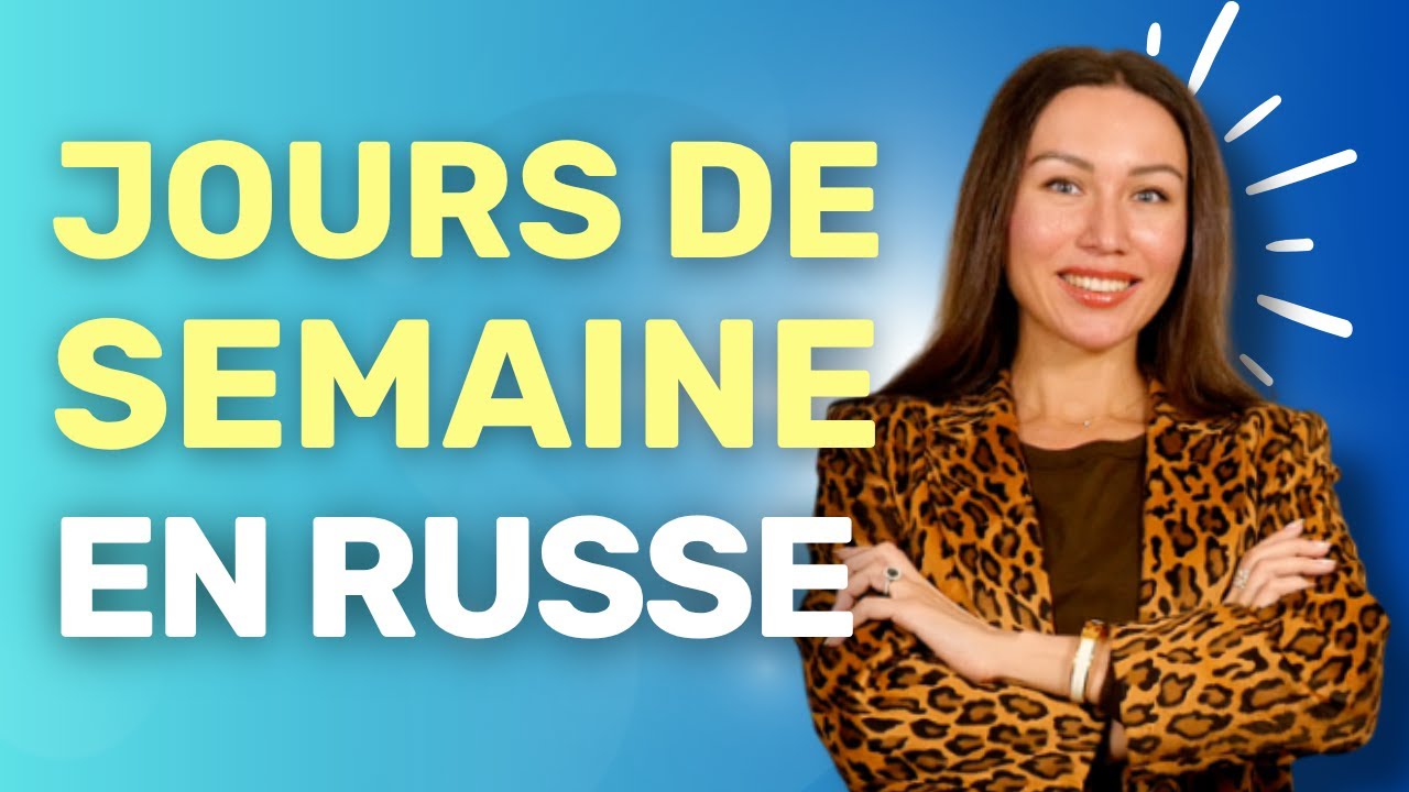 Jours de la semaine en russe