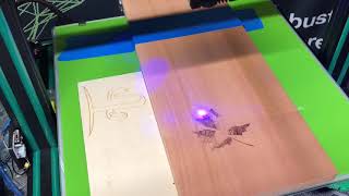 CR-10 Laser Etcher timelapse