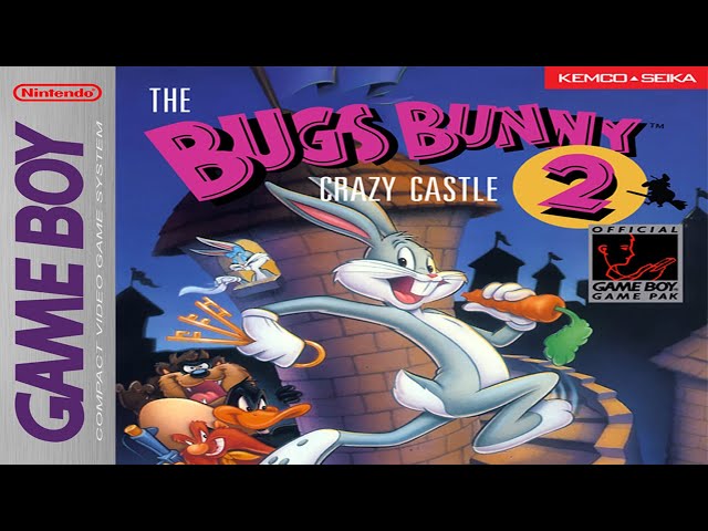 Bugs Bunny Crazy Castle 2 NINTENDO GAMEBOY Game Tested + Working