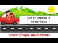 How To Create Animation Scene in PowerPoint 2010 in Hindi पॉवरपॉइंट मेंकार्टून एनीमेशन कैसे बनाते है
