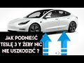 JAK ZMIENIĆ KOŁA SAMEMU TESLA MODEL 3 Y, GDZIE PODŁOŻYĆ LEWAREK, PODKŁADKĘ ?