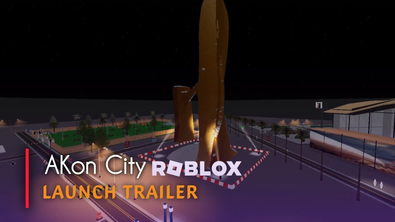 Akon City ROBLOX Launch Trailer YouTube 