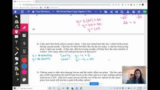 Unit 5 Word Problems Pages 15-16