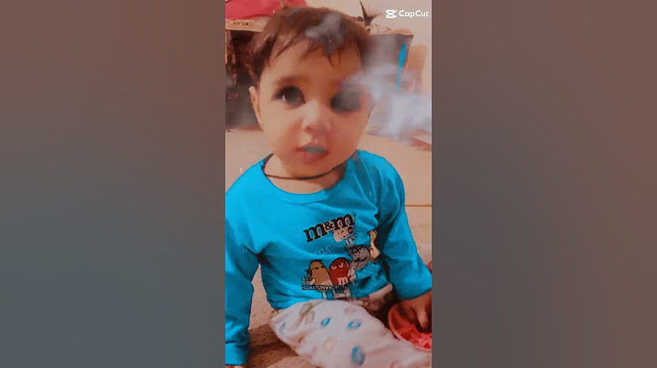 Hiba's Family ##baby in smoke###cute