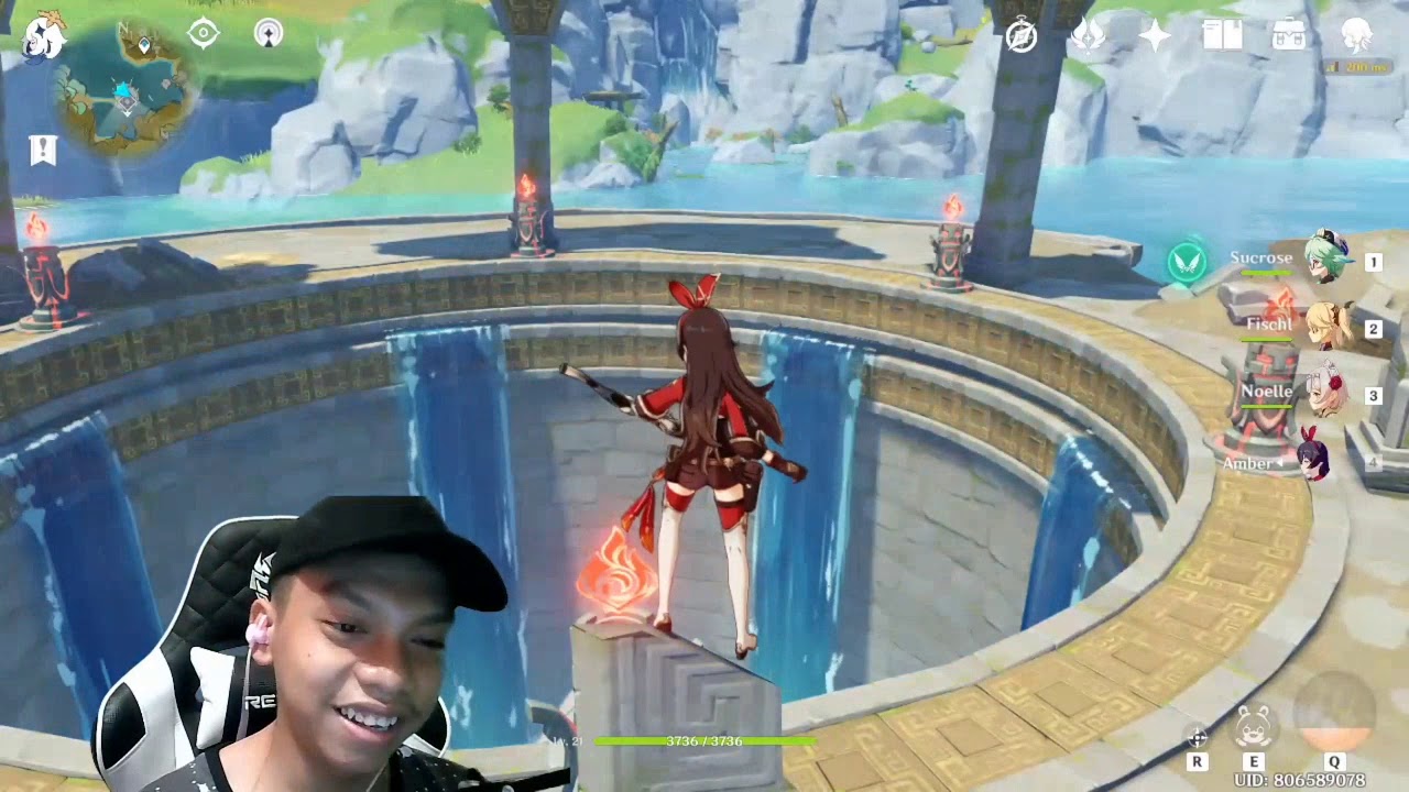 Cara Membuka Domain Istana Rahasia Guizang Di Luhua Pool Genshin Impact Youtube