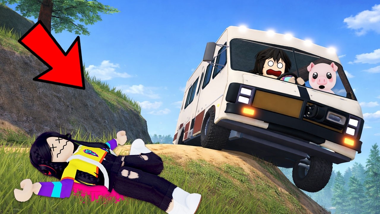 TUVIMOS UN ACCIDENTE EN CASA RODANTE Y NOS OCURRE LO PEOR 😭🚌 ROBLOX | paolazgames