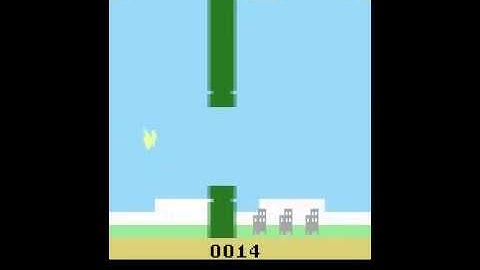 Flappy Bird 2600 (Atari 2600) - Vizzed.com Play