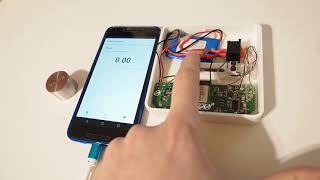 Open Source Espresso Scale BLE demo app  (ADS1232,ESP32) screenshot 3