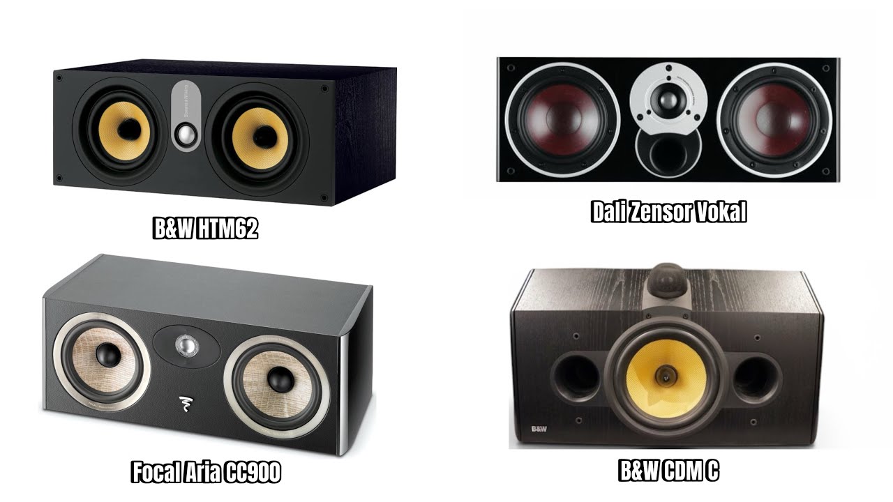 #bowersandwilkins HTM62, CDM C, #dali Zensor Vokal, #focalaudio Aria ...