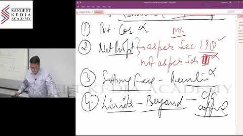 Advanced Company Law & Practice (CS Professional) - Demo Lecture 1 - By: CS Sangeet Kedia