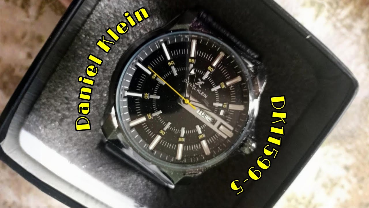 How to Change Time, Day, and Date on Daniel Klein DK11599-5 Watch | Step-by-Step Guide | UnboxByJ3