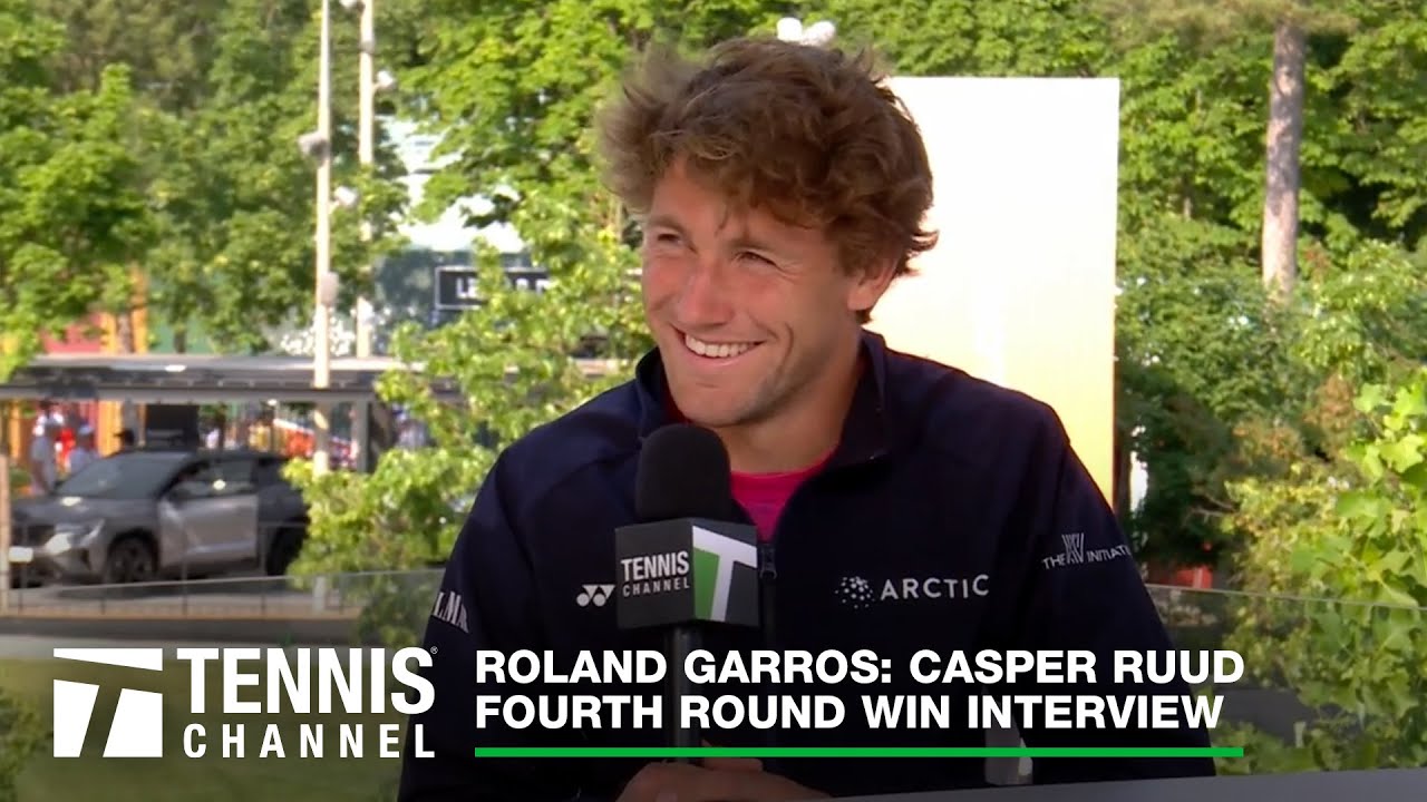 Casper Ruud Reveals How to Master the Windy Conditions 2023 Roland Garros Fourth Round Interview