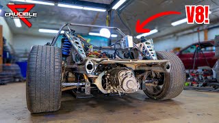 $500 Junk Yard SUPERCAR: 3D Printed Suspension! - Project Jigsaw