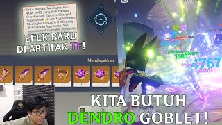 Mencari DENDRO GOBLET! Artifacts Box Scam? - TopUp Di D2CGamingStore | Genshin Impact Indonesia