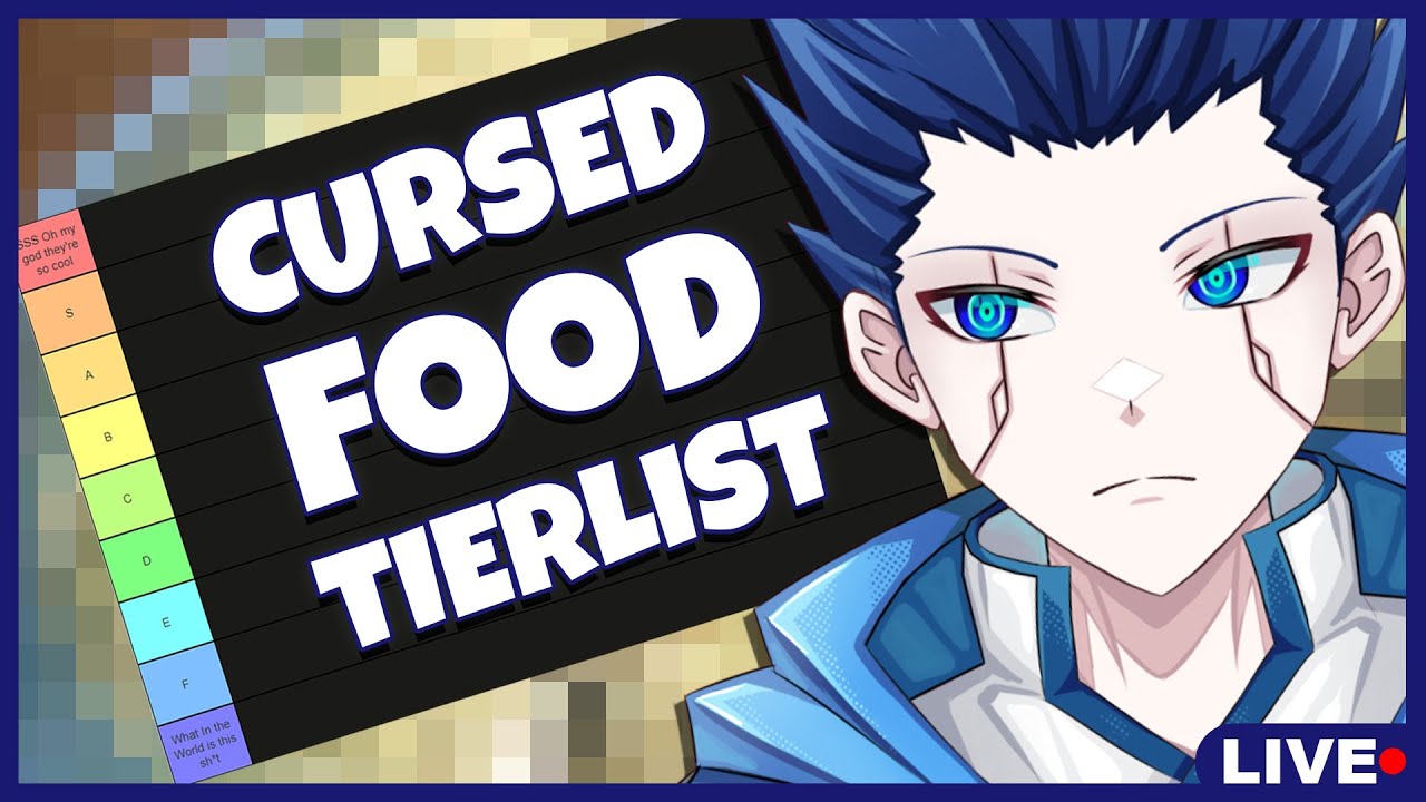 【Cursed Food Tierlist】Sebau apa makanan ini?【Aoki Nahato | Vtuber Indonesia】