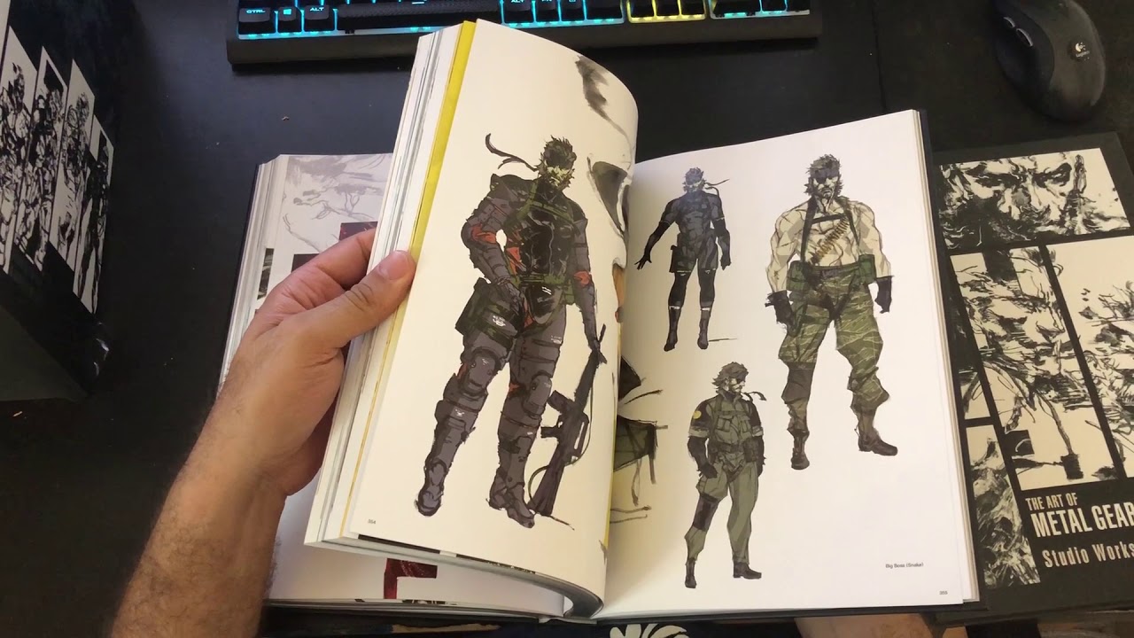 アート・デザイン・音楽 The Art of l Gear Solid I-IV The Art