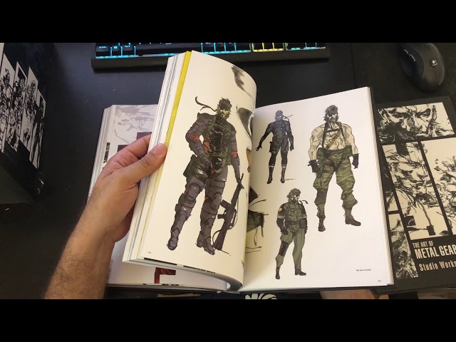 アート・デザイン・音楽 The Art of l Gear Solid I-IV The Art Of Metal Gear Solid I-IV Art Book Dark Horse Yoji